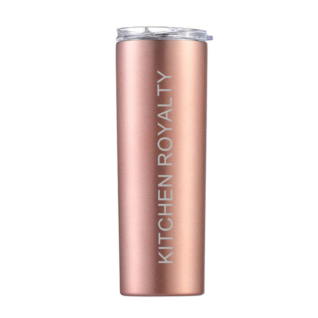 Stainless Steel Rose Gold 20 OZ Double Walled Tumbler